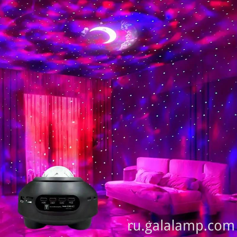 Warm light eye-protection projection lamp